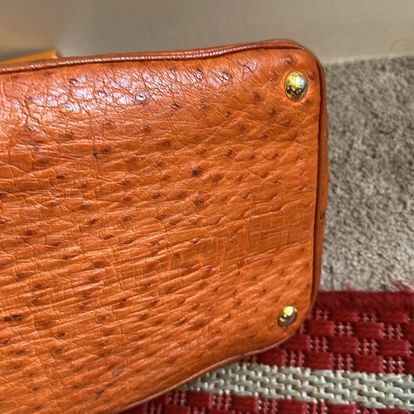 Prada vintage ostrich leather tote bag - Picture 6 of 16
